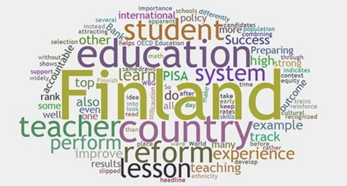 Students in a Finnish classroom, actively engaged in learning, highlighting Finland's emphasis on creativity, collaboration, and personalized education.